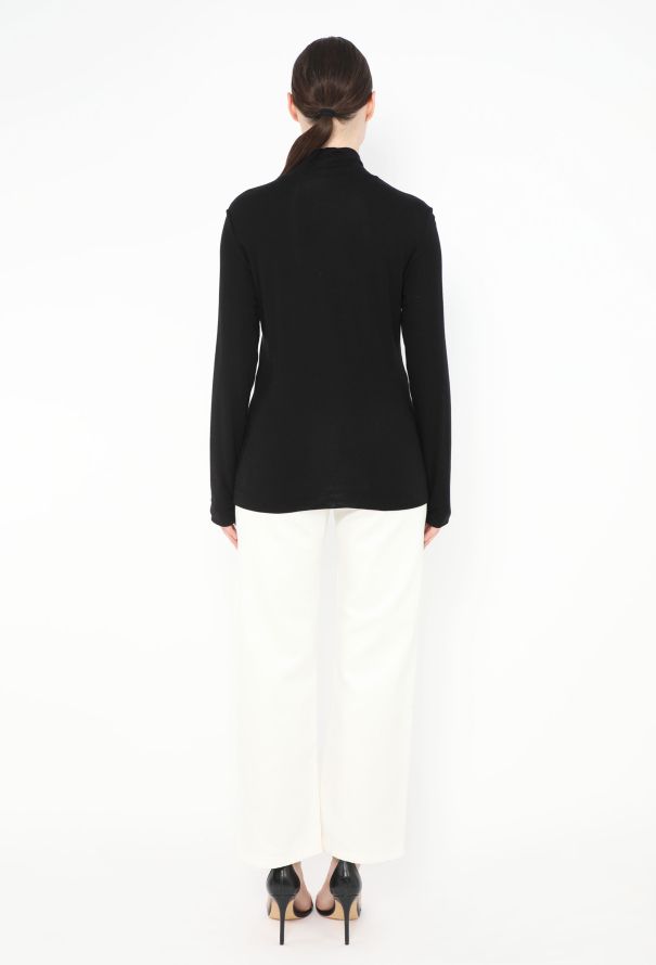 The Row 2021 Dembe Tencel Turtleneck - 4 The Row 2021 Dembe Tencel Turtleneck - 4