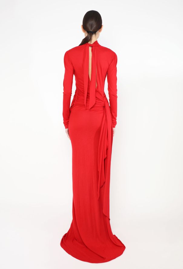 Emanuel Ungaro Late '90s Draped Cashmere Gown - 5 Emanuel Ungaro Late '90s Draped Cashmere Gown - 5