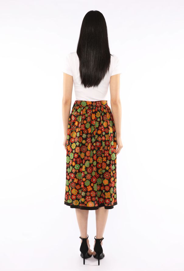 Saint Laurent 'Opéra Ballets Russes' Printed Skirt, F/W 1976 - 4