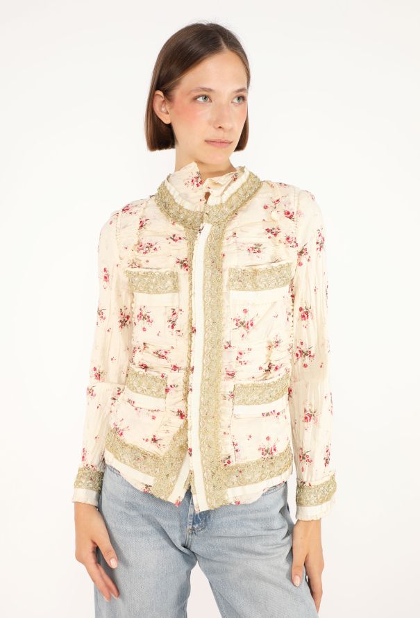 Comme des Garçons Metallic Lace Jacket, S/S 2008 - 2