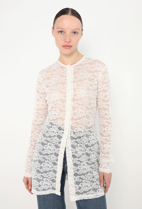 Céline F/W 2010 Chantilly Lace Tunic - 1