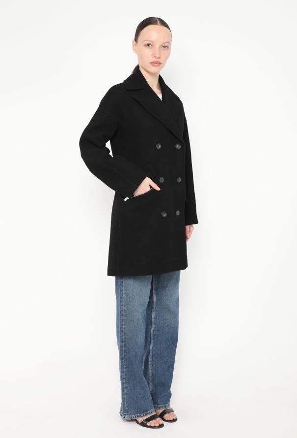 Alaïa Classic Double-Breasted Peacoat - 4 Alaïa Classic Double-Breasted Peacoat - 4