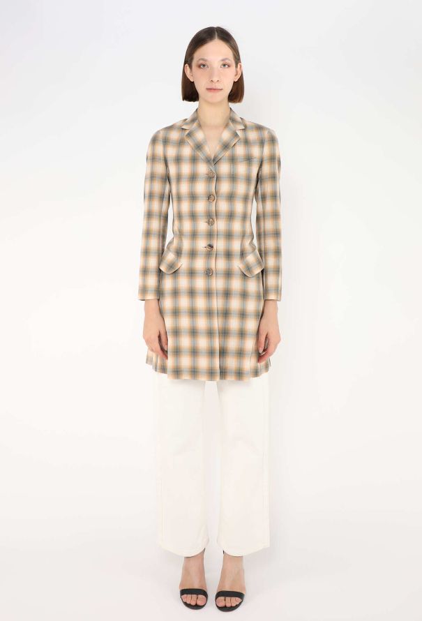 Alaïa Rare Early '90s Tartan Tunic - 3 Alaïa Rare Early '90s Tartan Tunic - 3