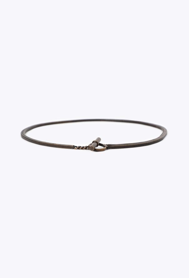 Saint Laurent Brass Snake-Chain Belt, S/S 1973 - 3