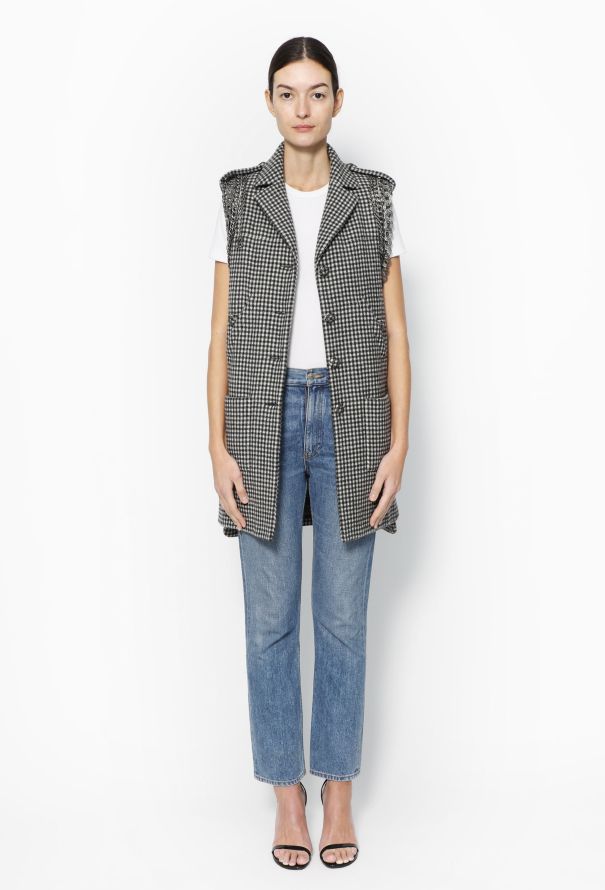 Chanel Pre-Fall 2008 Paris-London Checkered Vest - 1