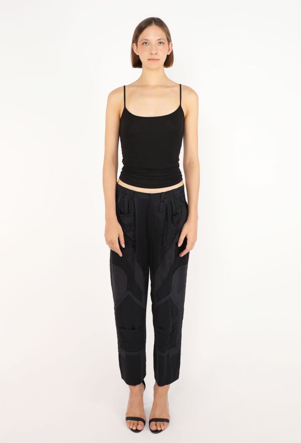 Balenciaga Re-edition Silk Cargo Pants - 3