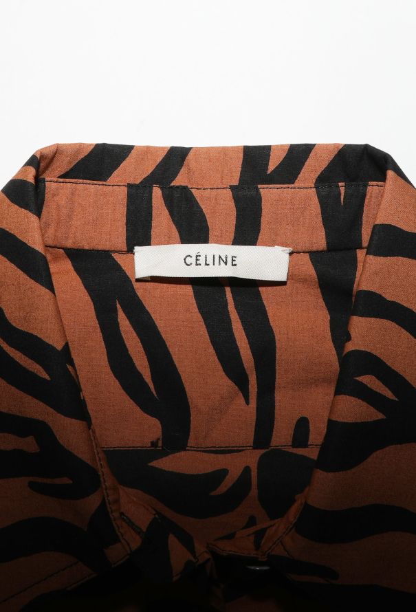 Céline Resort 2016 Tiger Print Shirt - 6