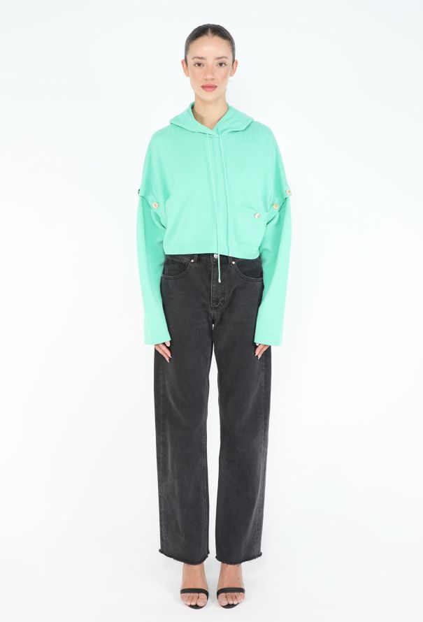 Chanel 2022 Hybrid Cashmere 'CC' Hoodie - 3