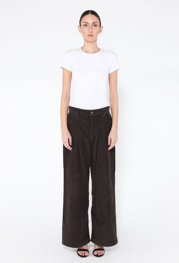 The Row S/S 2025 Eglitta Corduroy Trousers - 1