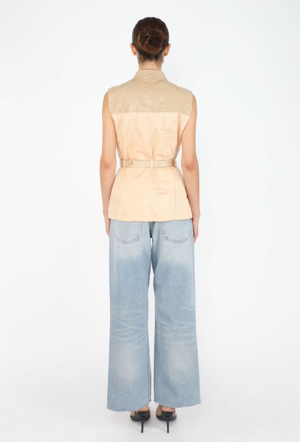 Prada Belted Nylon Vest, 1995 - 5