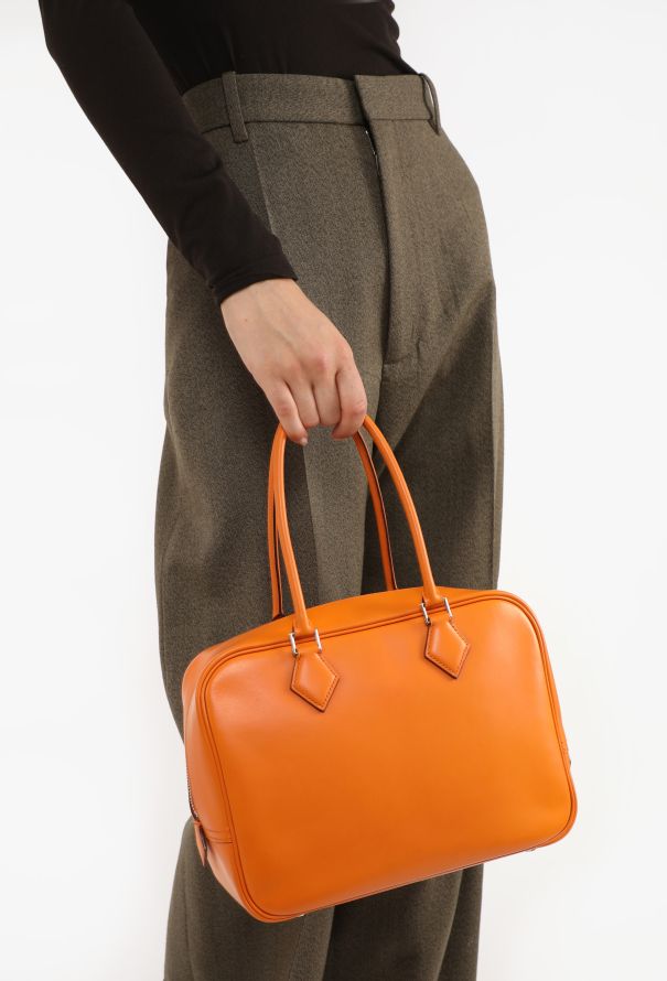 Hermès Orange Box Plume 28 Bag - 4
