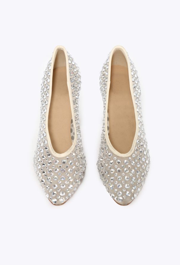 Bottega Veneta Crystal Embellished Sofia Pumps - 2