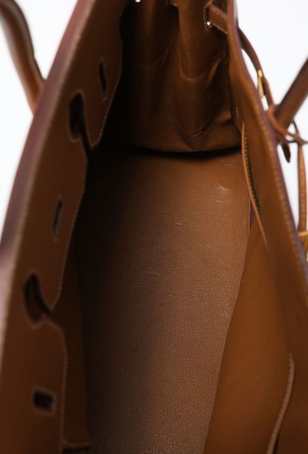 Hermès Vintage Vache Naturelle Haut à Courroies 32 - 12