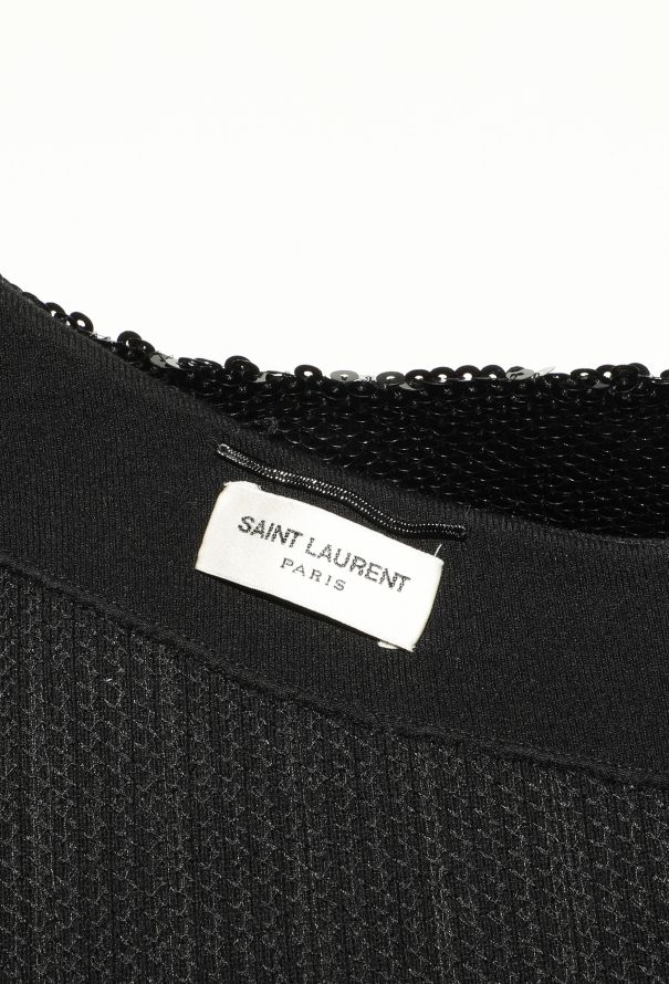 Saint Laurent 2018 Sequin One-Shoulder Dress - 5