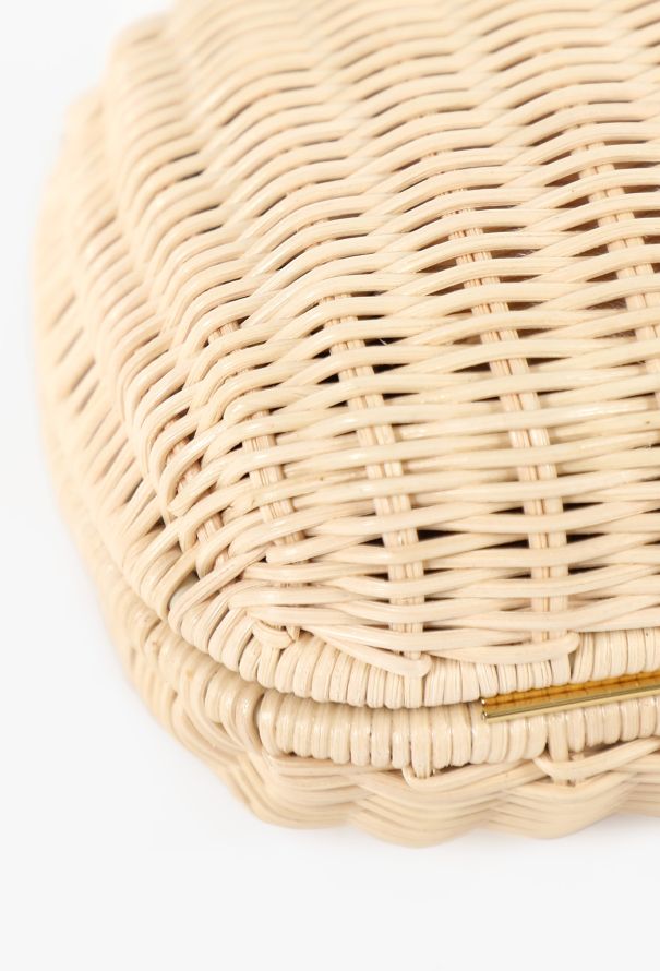 Bottega Veneta Knot Chain Rattan Crossbody Bag, 2024 - 10