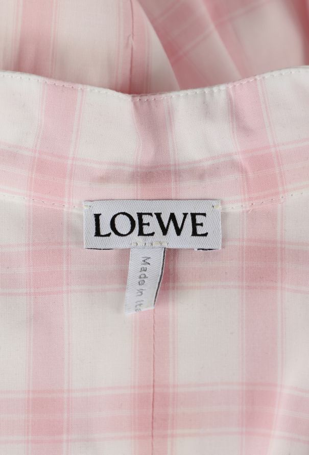 Loewe Cotton Poplin Trapeze Dress, 2025 - 5