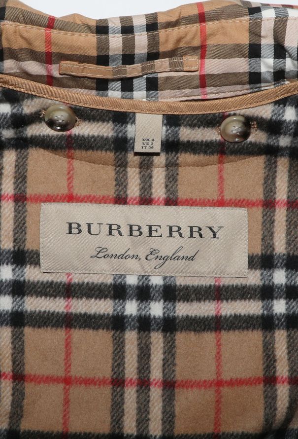 Burberry Classic Checkered Trench Coat - 6