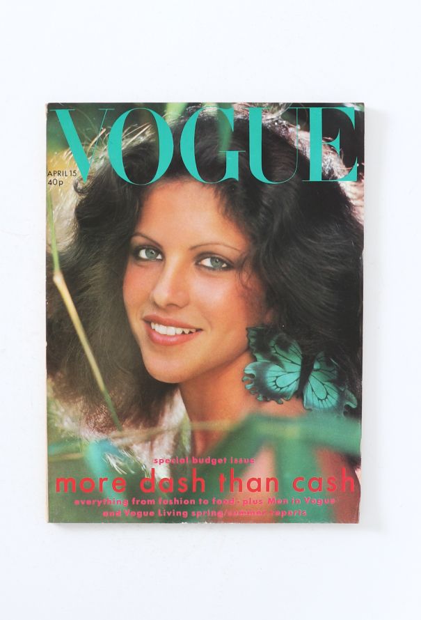 VOGUE UK 1975 April Double Issue Set - 6 VOGUE UK 1975 April Double Issue Set - 6