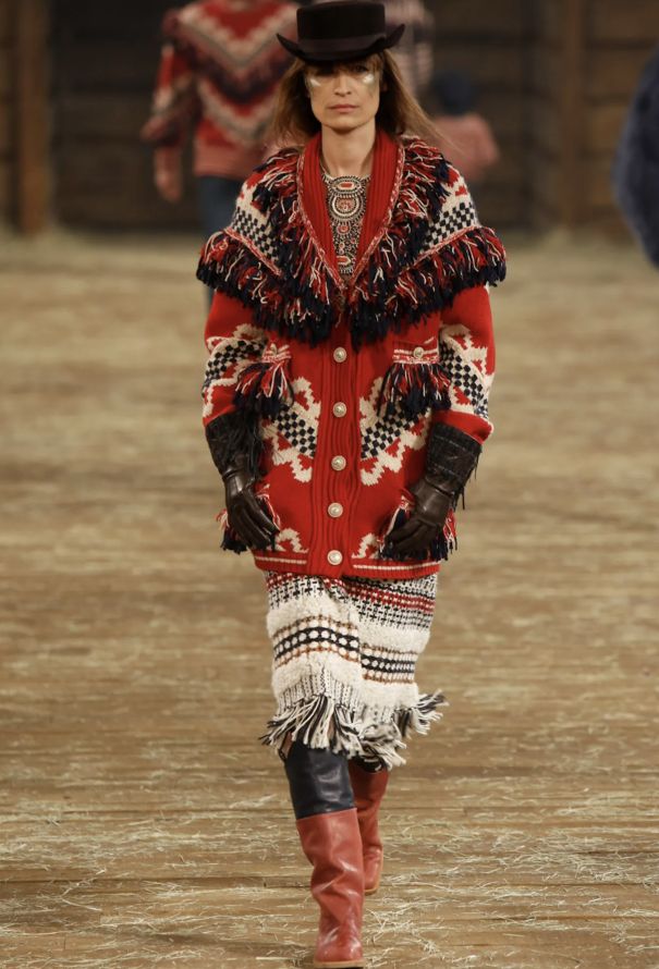 Chanel Pre-Fall 2014 Paris-Dallas Fringe Skirt - 2