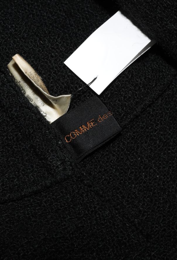 Comme des Garçons '90s Notched Draped Coat - 6