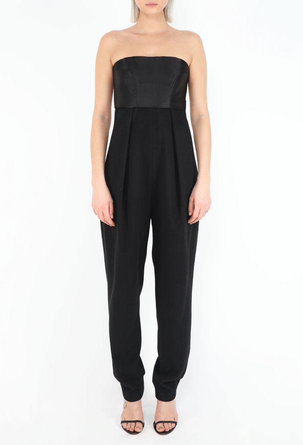 The Row F/W 2013 Cashmere Smoking Bustier Jumpsuit - 3