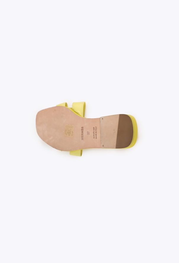 Hermès Classic Epsom Oran Sandals - 5