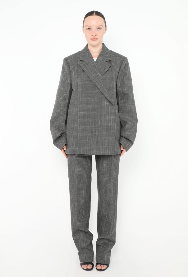 Jil Sander F/W 2024 Oversized Tailor-Made Suit - 4