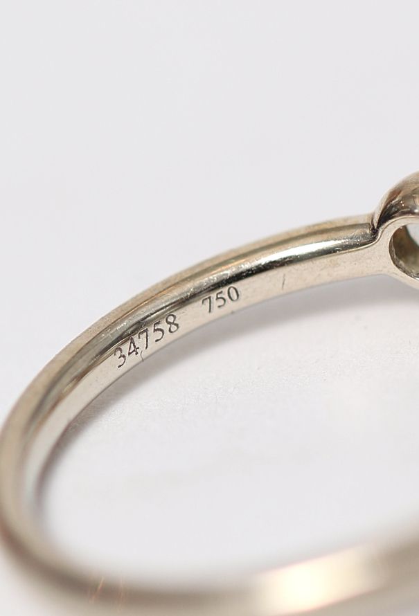 Vintage Fine Jewelry Fred Leighton 18K White Gold & Rose-Cut Diamond Ring - 5