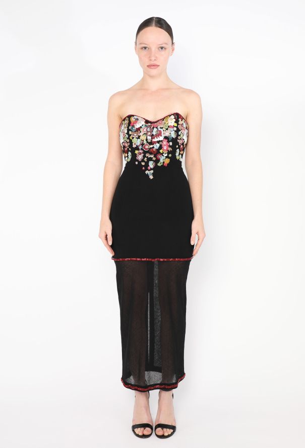 RARE Karl Lagerfeld F/W 1992 Embroidered Ensemble - 3