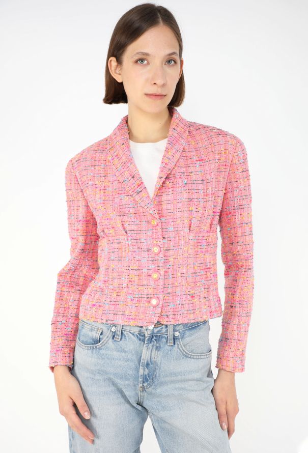 Chanel Cropped Tweed Jacket, 1994 - 5
