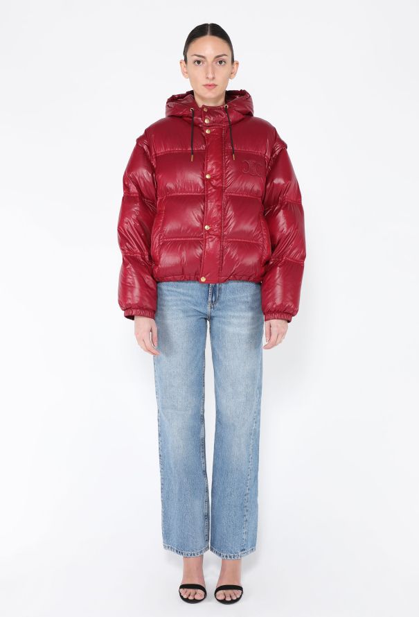 Céline 2022 Triomphe Puffer Coat - 3