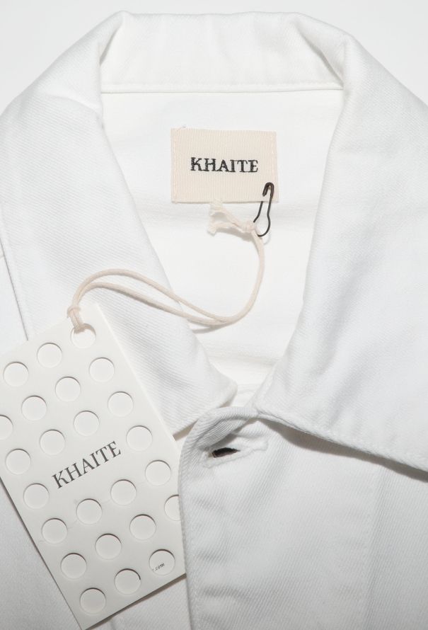 Khaite S/S 2023 Grizzo Denim Jacket - 7