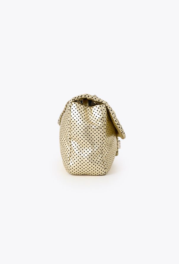 Chanel Perforated Metallic Gold 2.55 - 6