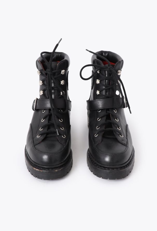 Hermès F/W 2013 Calfskin Hiking Boots - 3 Hermès F/W 2013 Calfskin Hiking Boots - 3