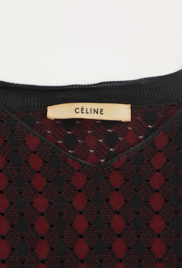 Céline Chevron Knit Pullover - 3