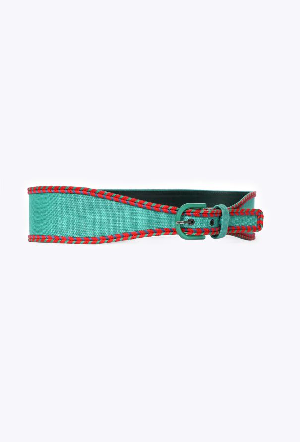 Saint Laurent Braided Canvas Belt, 1977 - 4