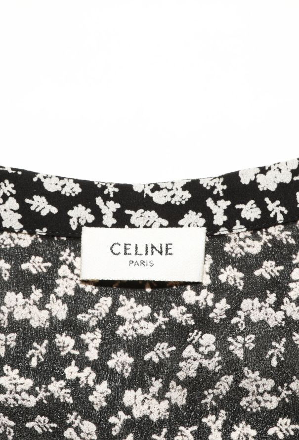 Céline 2019 Floral Lavallière Blouse - 5 Céline 2019 Floral Lavallière Blouse - 5