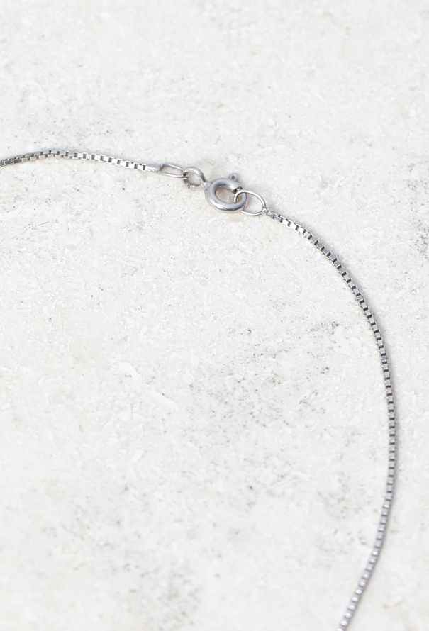 Vintage & Antique 18k White Gold, Moonstone & Diamond Necklace - 8