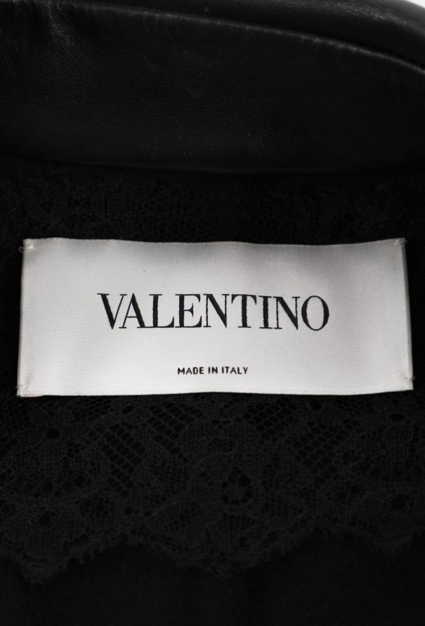 Valentino 2018 Scalloped Lambskin Jacket - 5