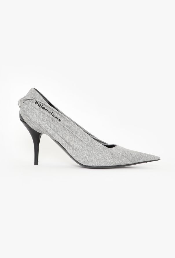 Balenciaga F/W 2017 Ruched Jersey Pumps - 1