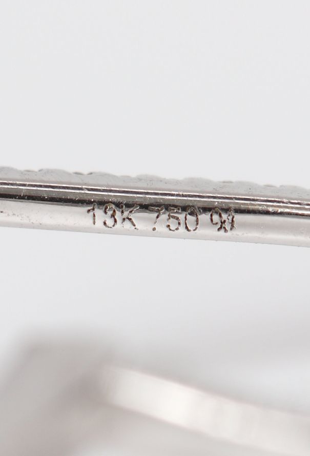 Vintage Fine Jewelry 18k White Gold, Diamond & Onyx Earrings - 6 Vintage Fine Jewelry 18k White Gold, Diamond & Onyx Earrings - 6