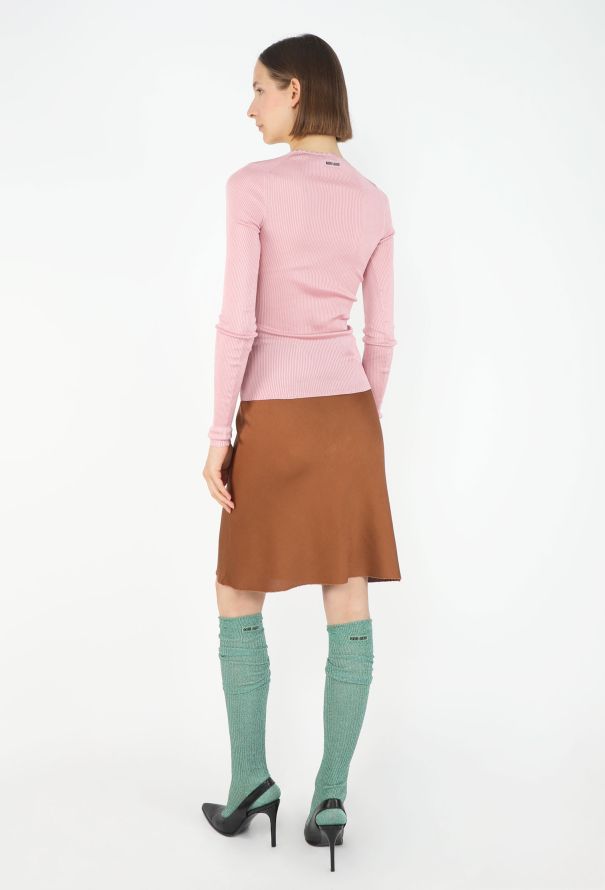 Miu Miu F/W 2025 Iridescent Lurex Socks - 5