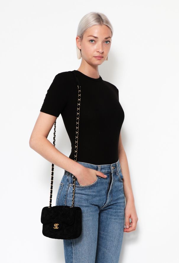 New in Box - Chanel Mini Classic Flap Bag Black India
