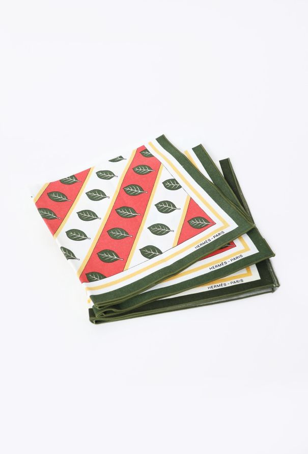 Hermès Vintage Floral Placemats Set of 6 - 7
