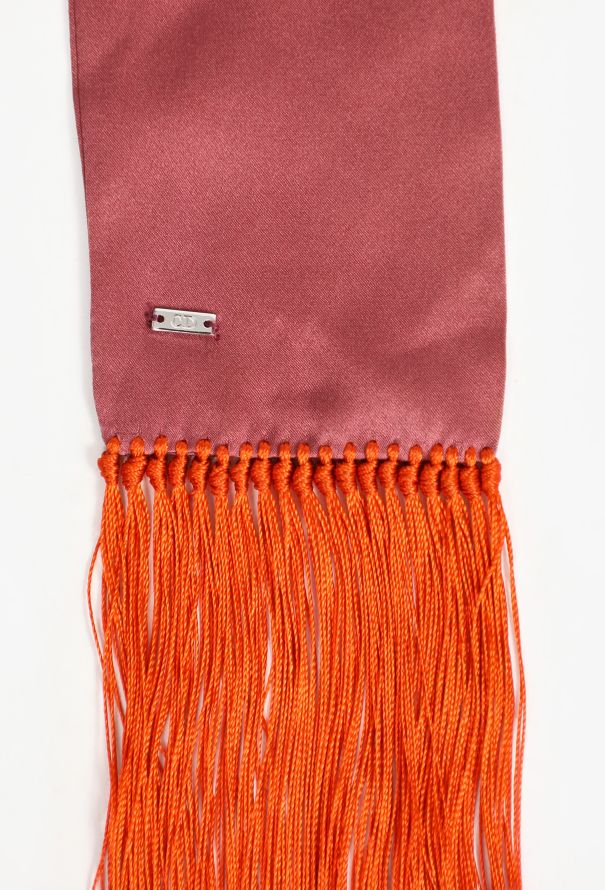Dior Fringed Silk Scarf, F/W 2005 - 7