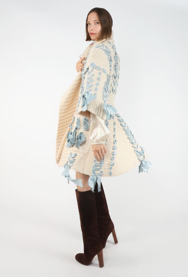 Dior Silk Ribbon Crochet Cardigan, F/W 2010 - 3