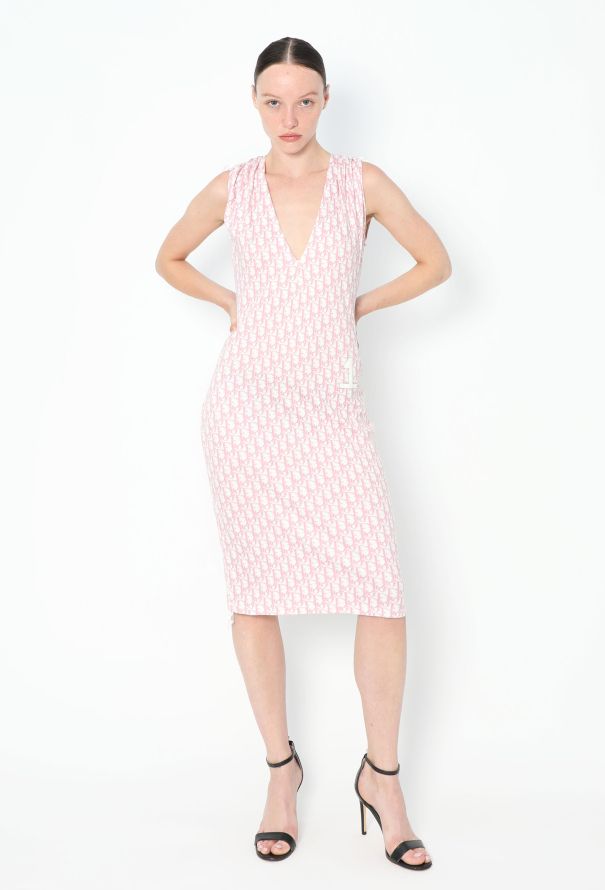 Dior 2004 Embellished Diorissimo Dress - 4 Dior 2004 Embellished Diorissimo Dress - 4