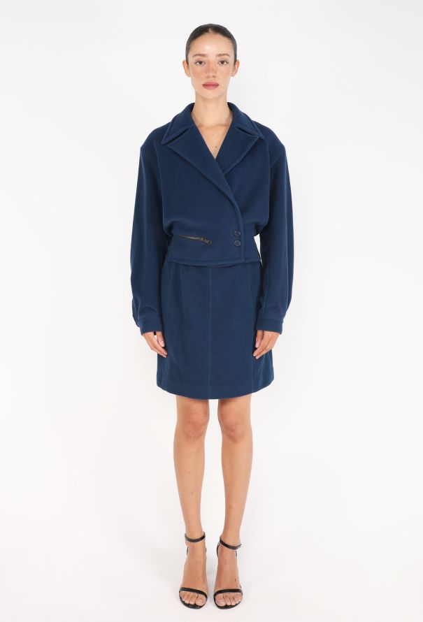 Alaïa Cinched Bomber Ensemble, F/W 1990 - 6