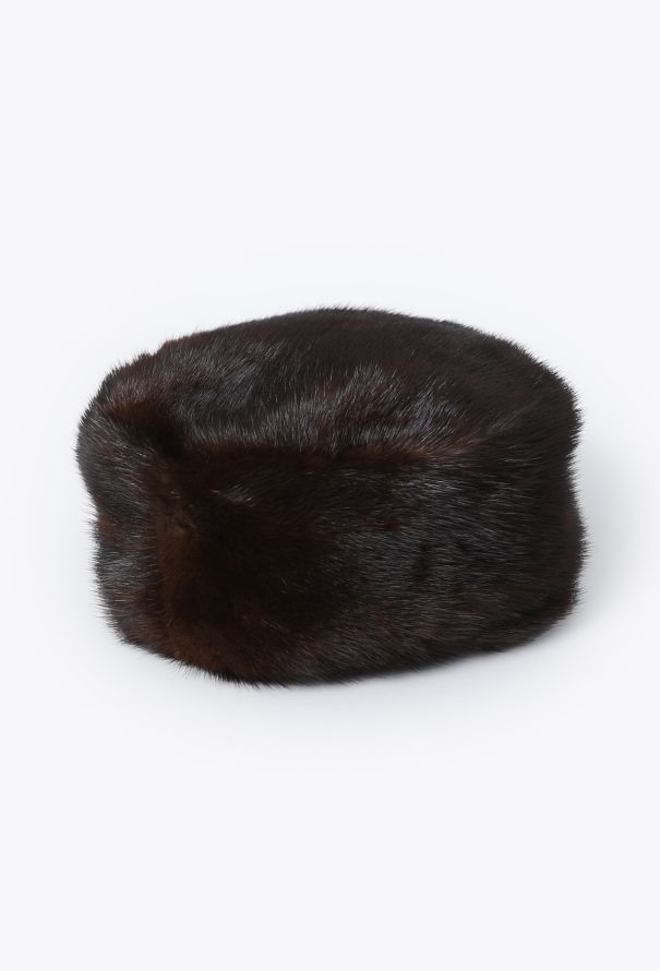 Prada Mink Fur Pillbox Hat, Early '90s - 4
