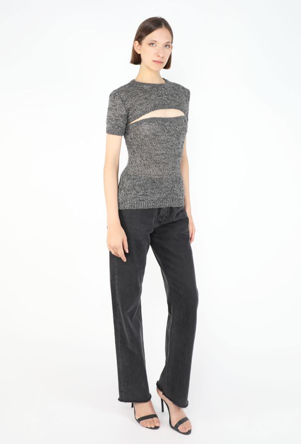 Dolce & Gabbana 2-piece Alpaca Knit Top, 1990s - 4